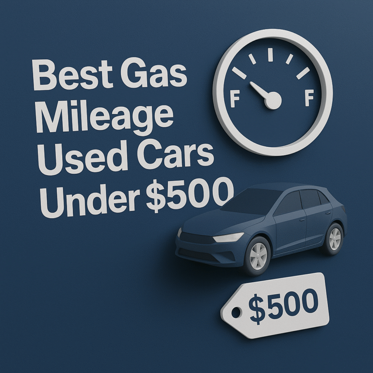Best Gas Mileage Used Cars Under $5000